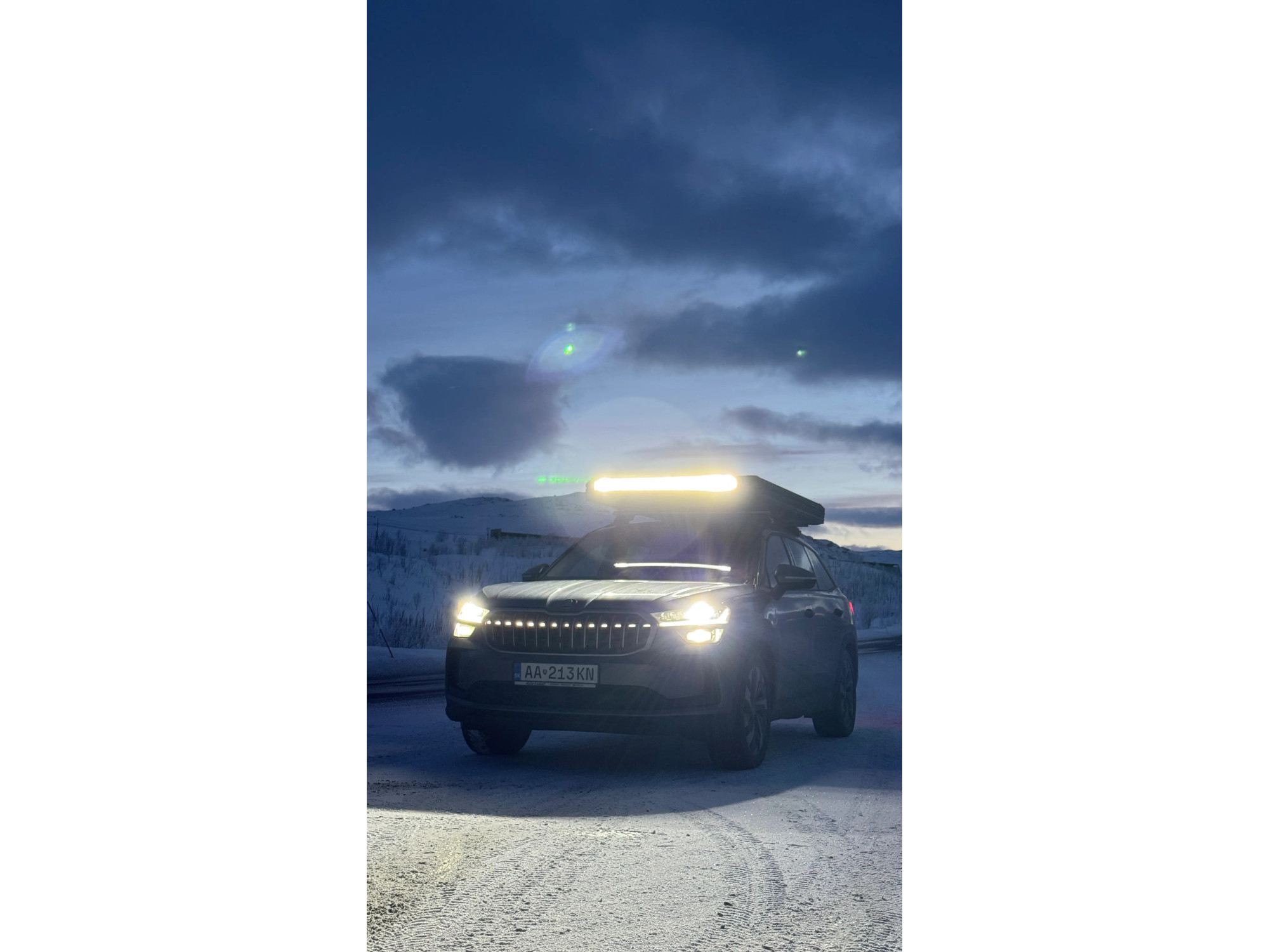 SNAILER® – LED rampa 100 cm / 594 W pro střešní stan