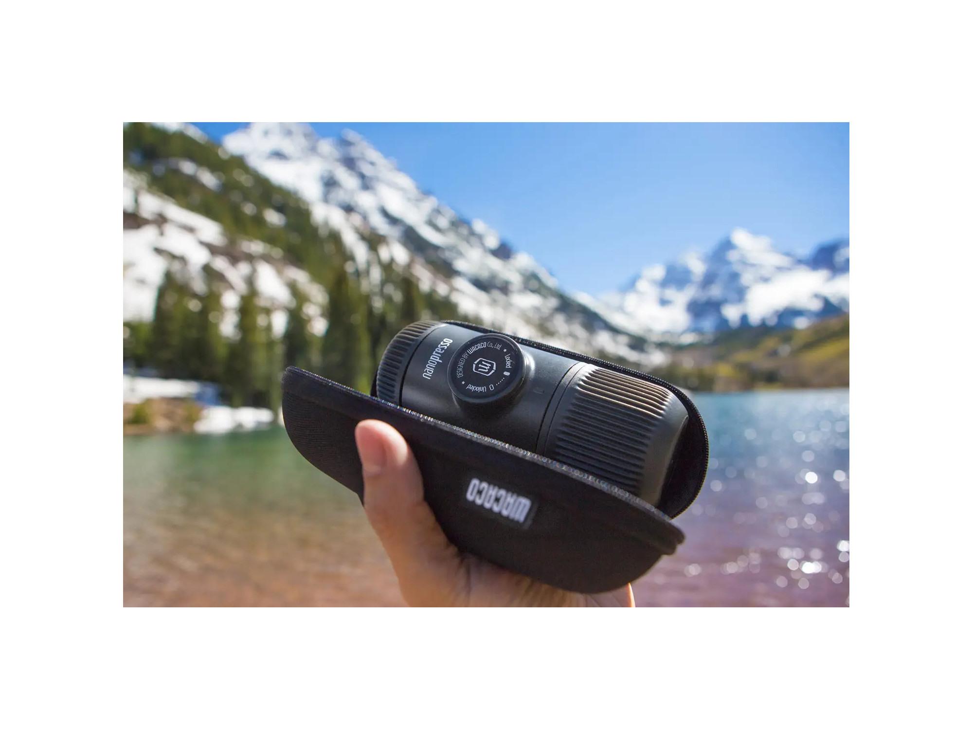 Wacaco Nanopresso + tvrdé pouzdro | Manuální espresso kávovar | SNAILE