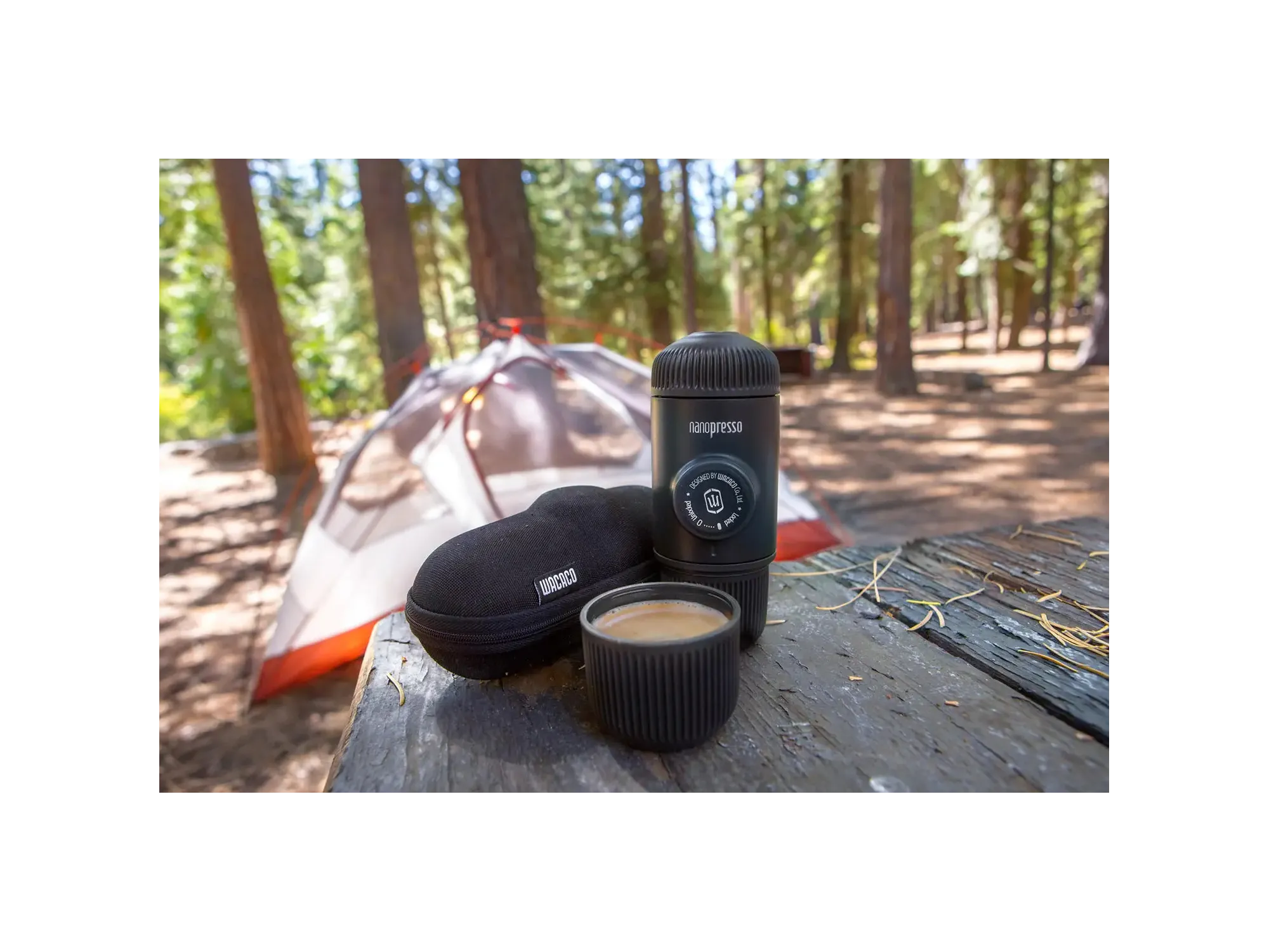 Wacaco Nanopresso + tvrdé pouzdro | Manuální espresso kávovar | SNAILE