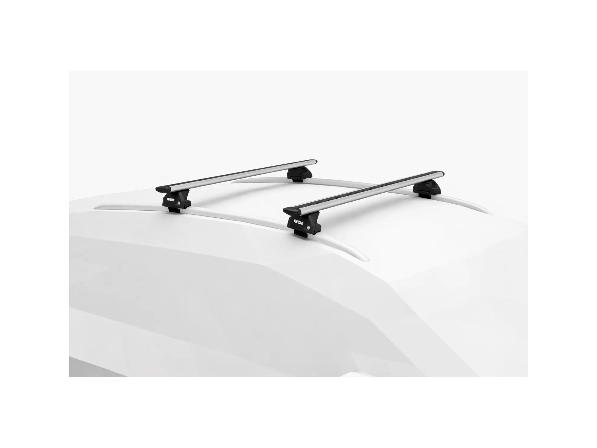 Thule WingBar Evo integrované ližiny stříbrné | SNAILER®