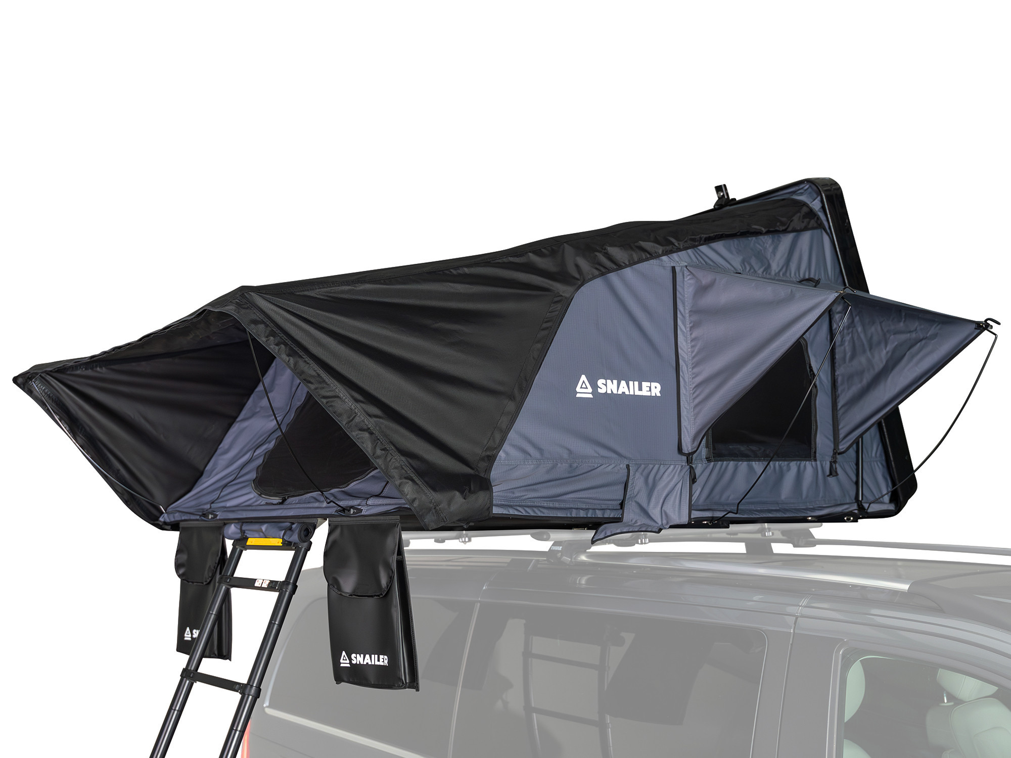 SNAILER® Abis MAX - skořepinový střešní stan pro rodiny