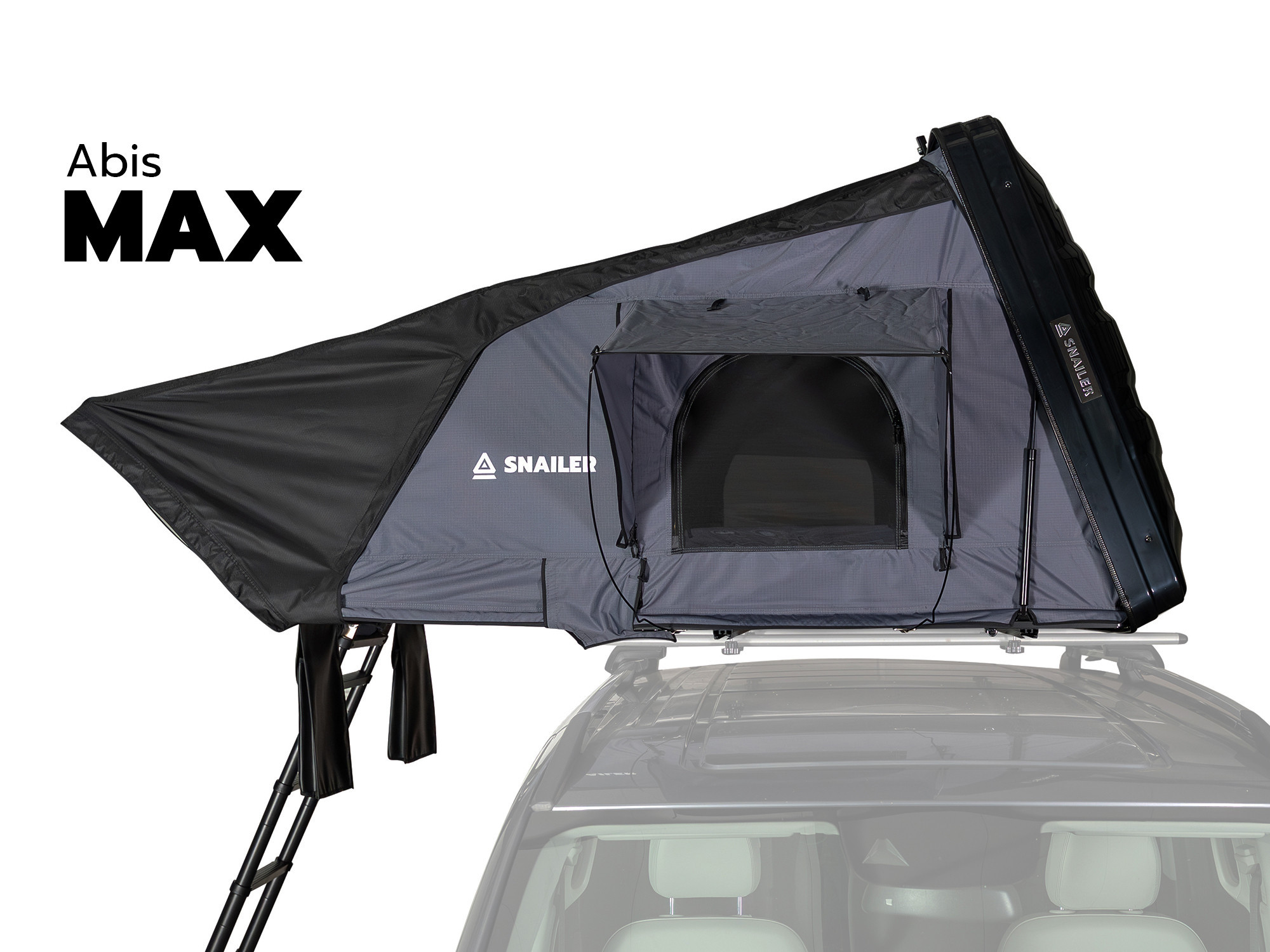 SNAILER® Abis MAX - skořepinový střešní stan pro rodiny